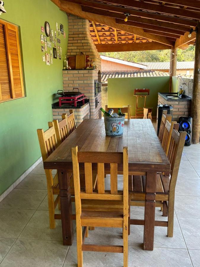 Villa Linda Chacará Com Piscina Climatizada Socorro  Esterno foto